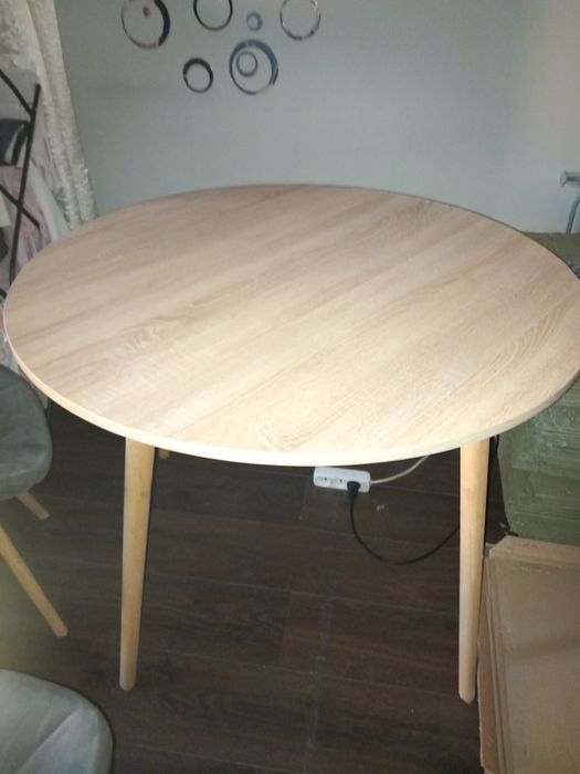 Krzesła welurowe 4 szt