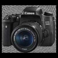 Máquina fotográfica reflex CANON Eos 760D NOVA