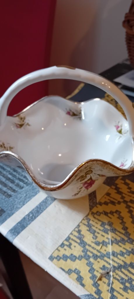 Koszyczek porcelanowy vintage Chodzież