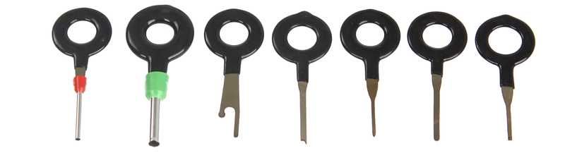 KLUCZE DO DEMONTAŻU Konektorów wtyczek Pinów Zestaw