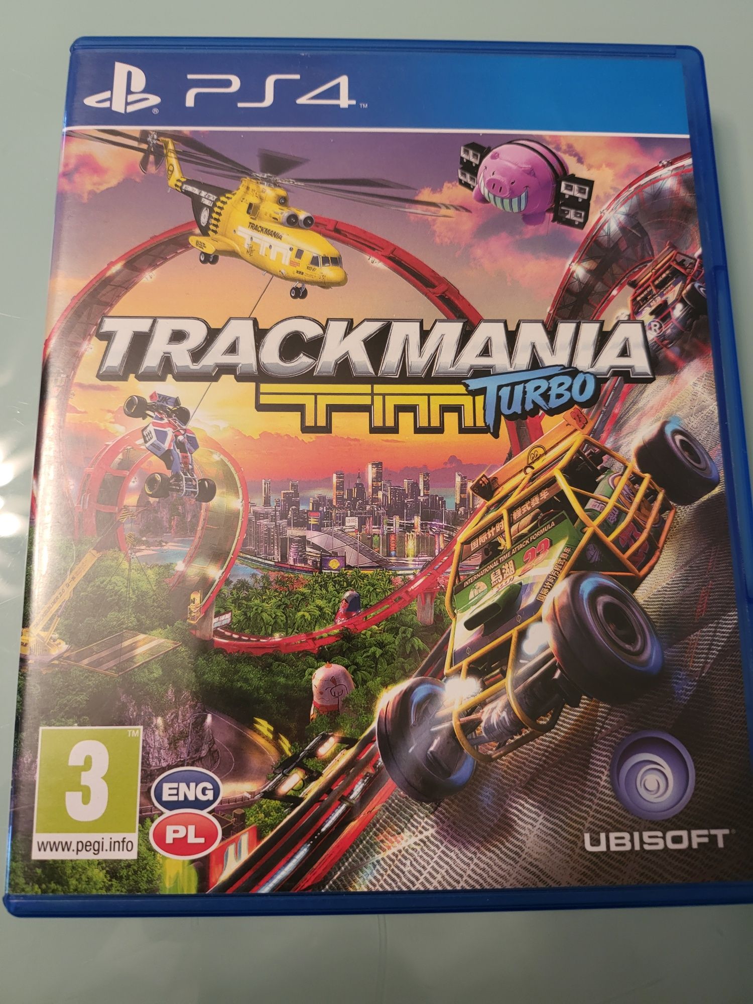 Gra Trackmania turbo PlayStation 4