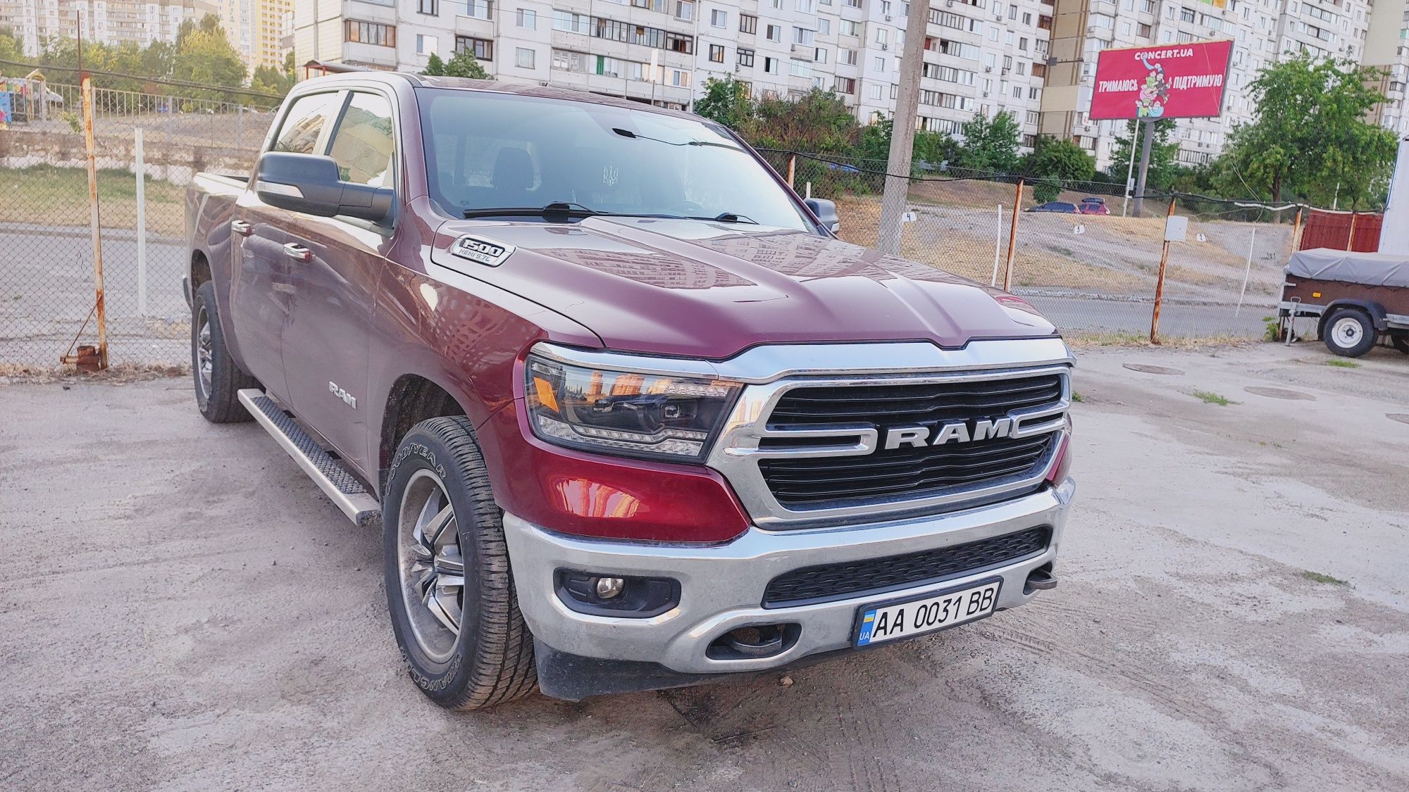 Dodge RAM 1500,V8, 5.7 Hemi, Big Horn Lone Star Craw Cab 2019,400л.с