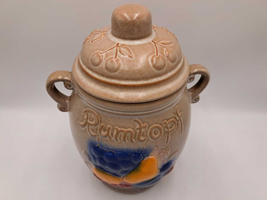 Rumtopf garnek ceramiczny z pokrywką Scheurich Germany na kiszonki