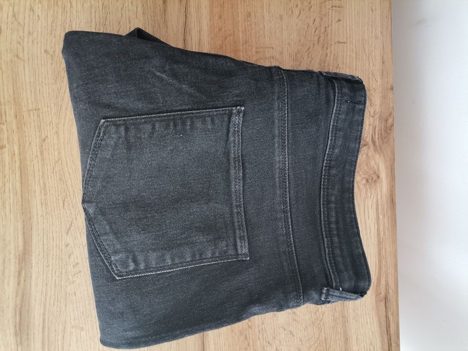 Dżinsy czarne damskie rozmiar 44 slim