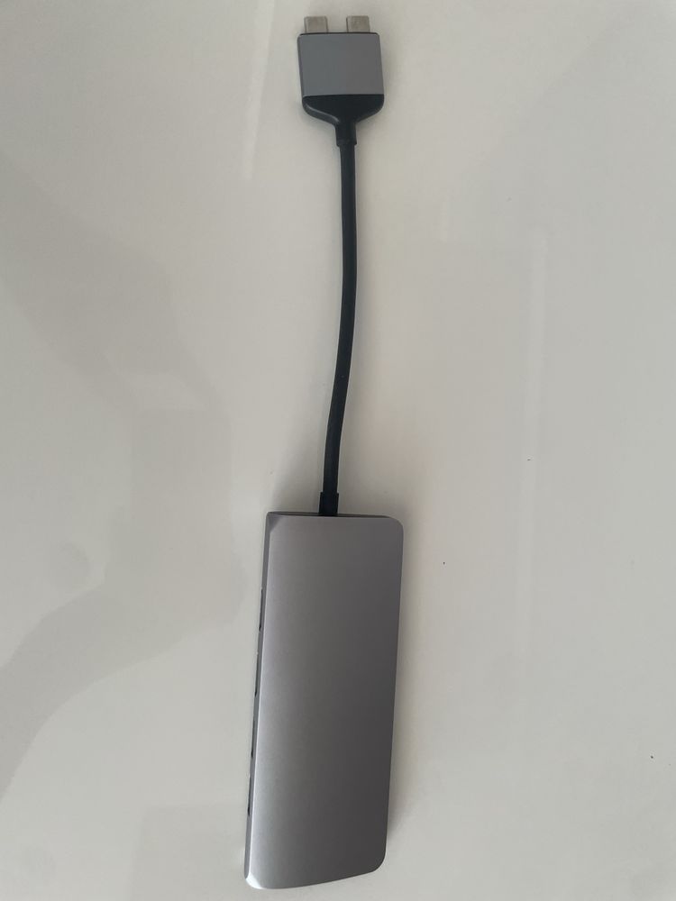 Adapter do macbook Satechi usb c dual multimedia