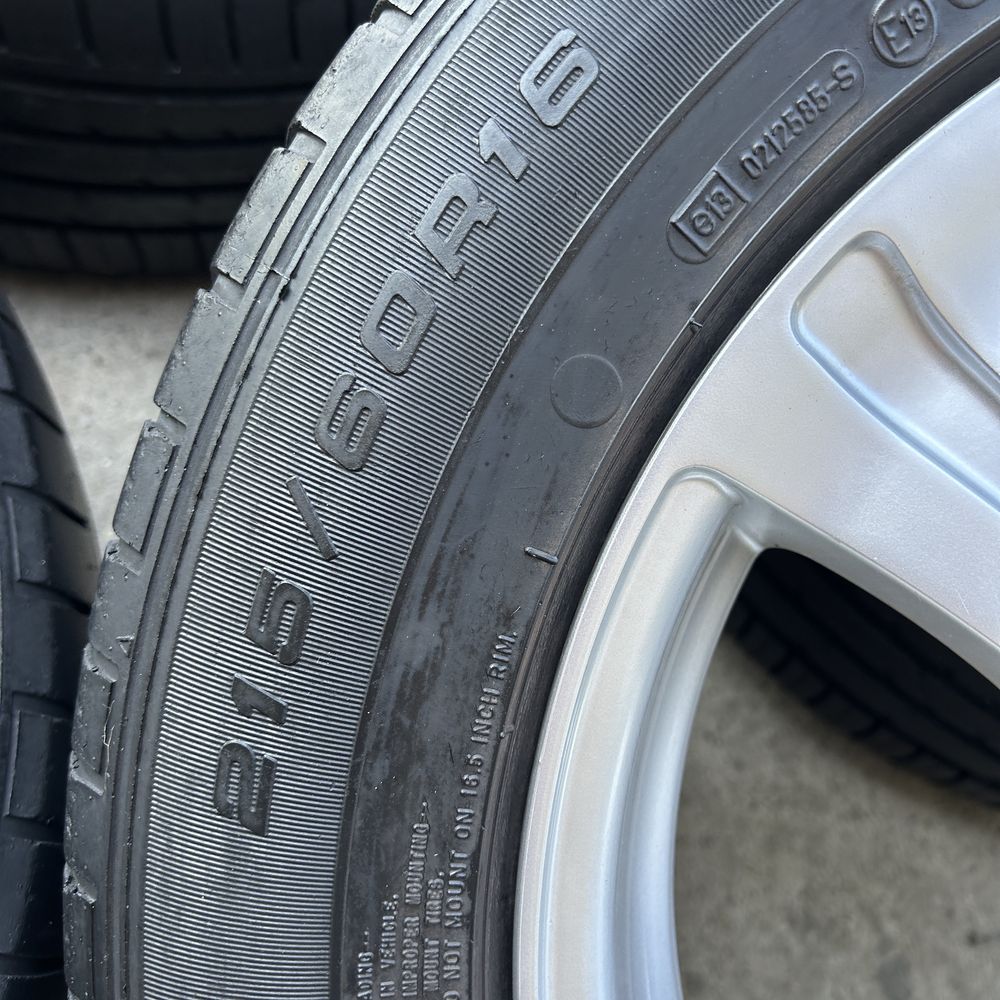 Диски 5x100 R16 Volkswagen Skoda Subaru Seat Toyota з шинами 215/60R16