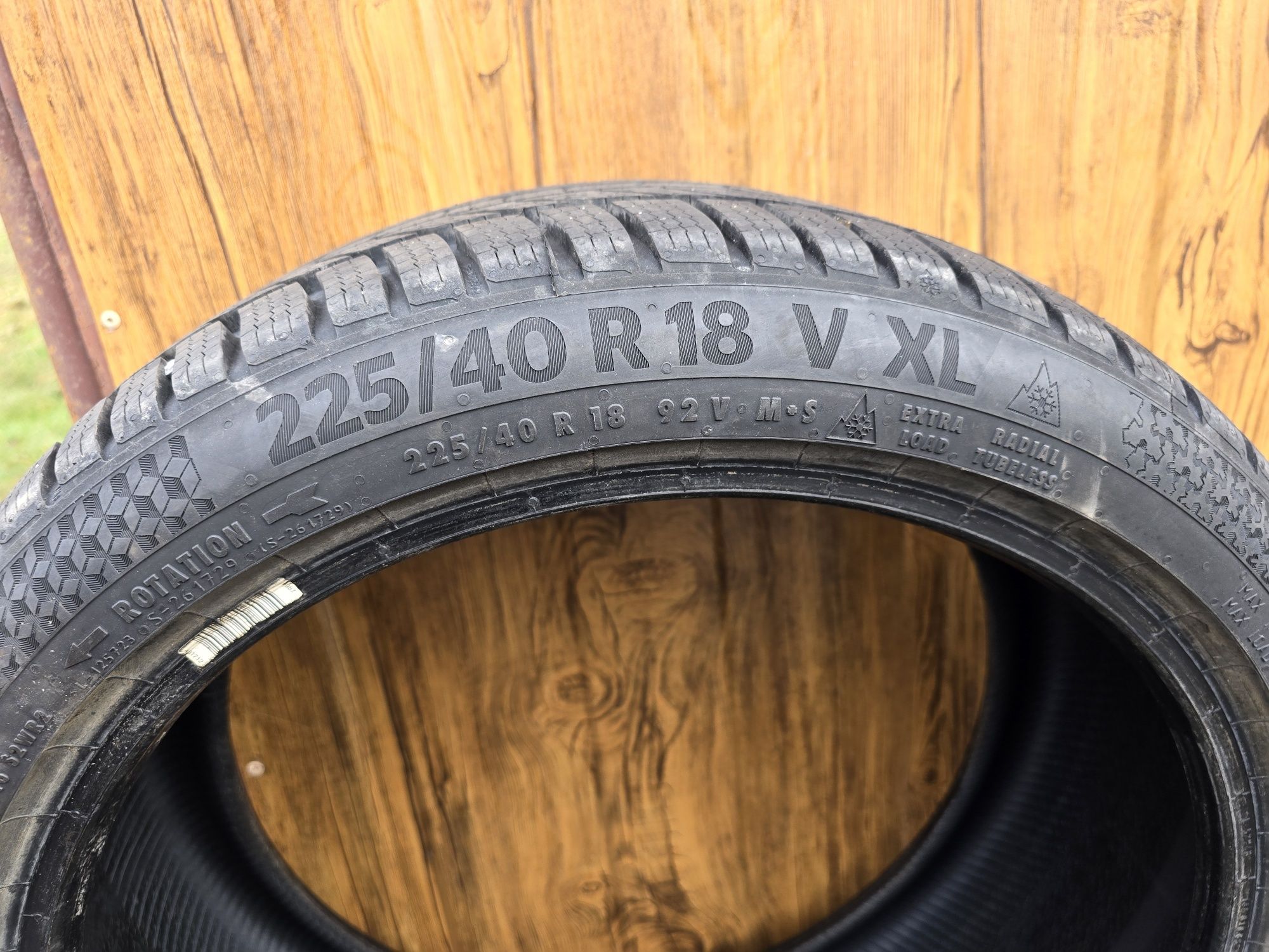 Opony zimowe  Continental WinterContact TS 870 P 225/40 R18