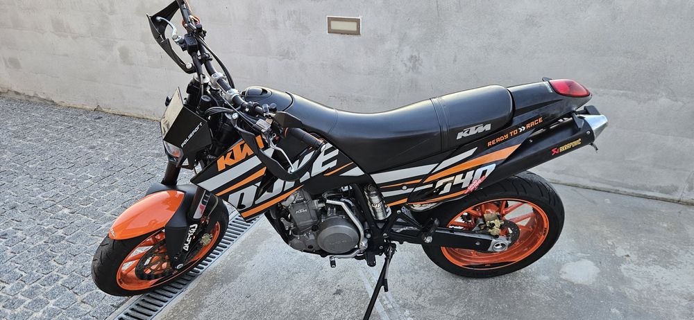 Ktm duque  640 cilindrada