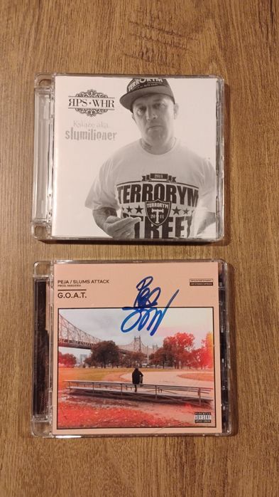 Płyty CD Peja G.o.a.t. slumilioner autograf stan idealny