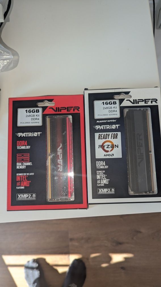 Pamięć RAM Patriot 32GB (4x8GB) 3200MHz CL16 Viper 4 (PVB416G320C6K)