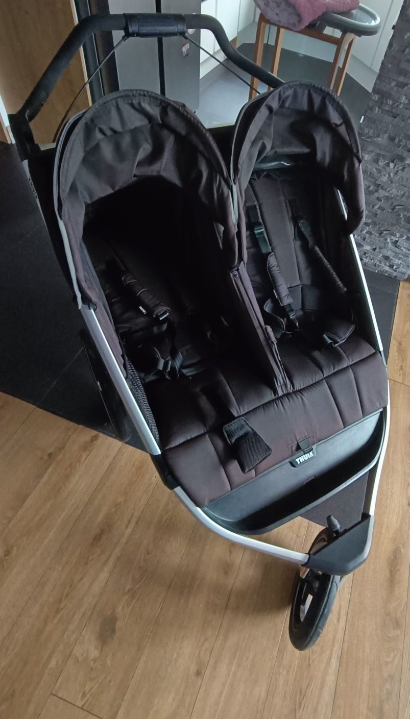 Thule Urban Glide 2 double black+ gratis etui na kom i haczyki
