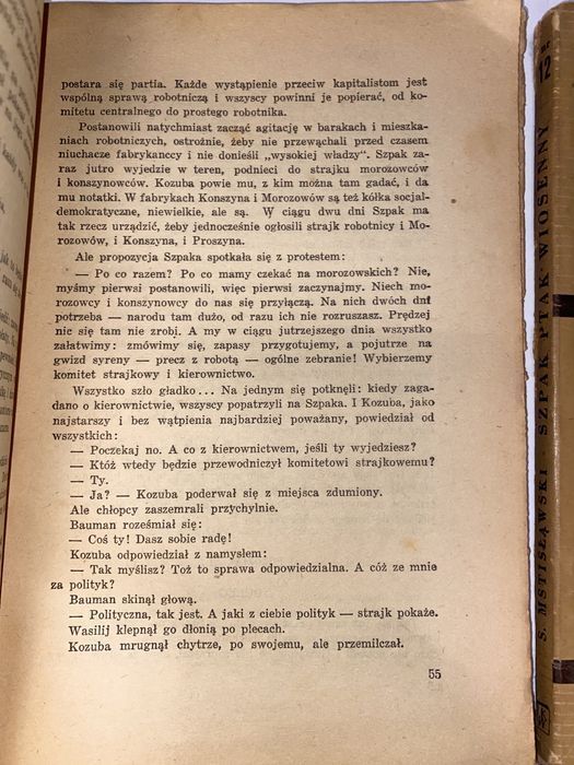 Mstisławski Szpak Ptak Wiosenny Tom I i II Biblioteka Trybuny