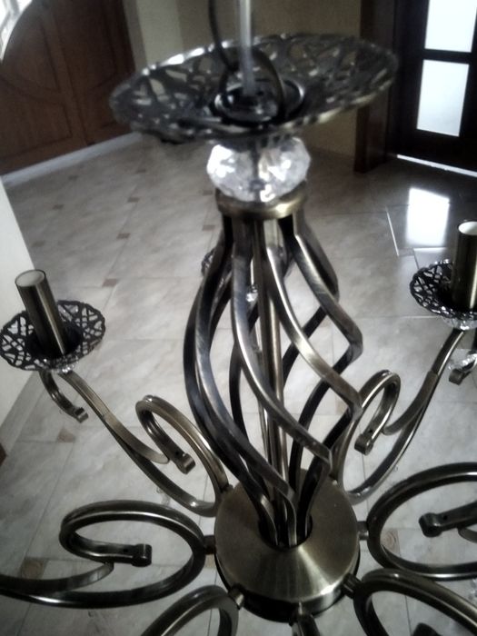 Люстра класична 2 шт. нові вісім лампочок