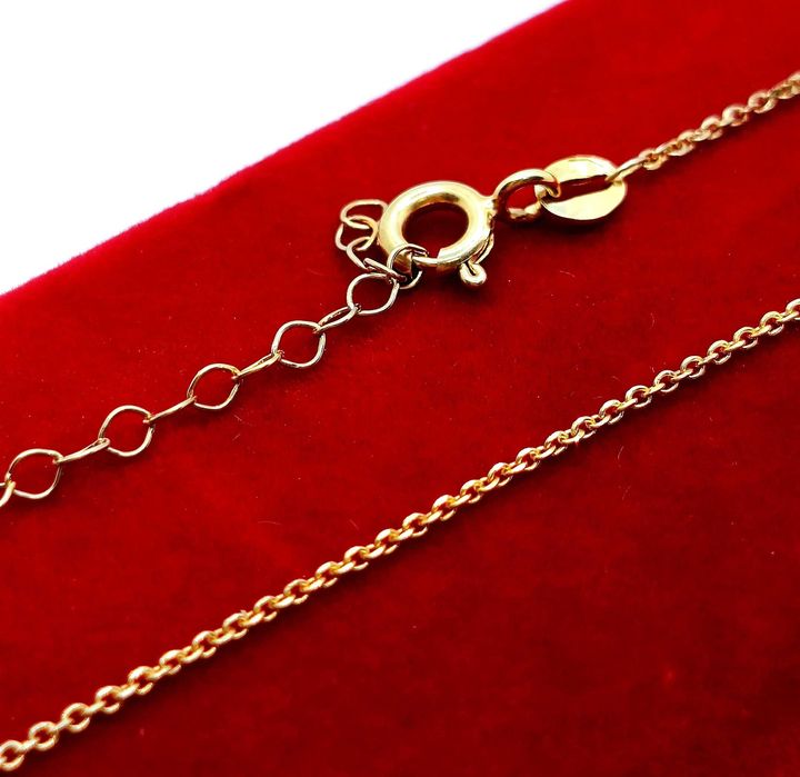 Złoty łańcuszek krótki Pr.333 W:1,04gr Dł:41-45,5cm