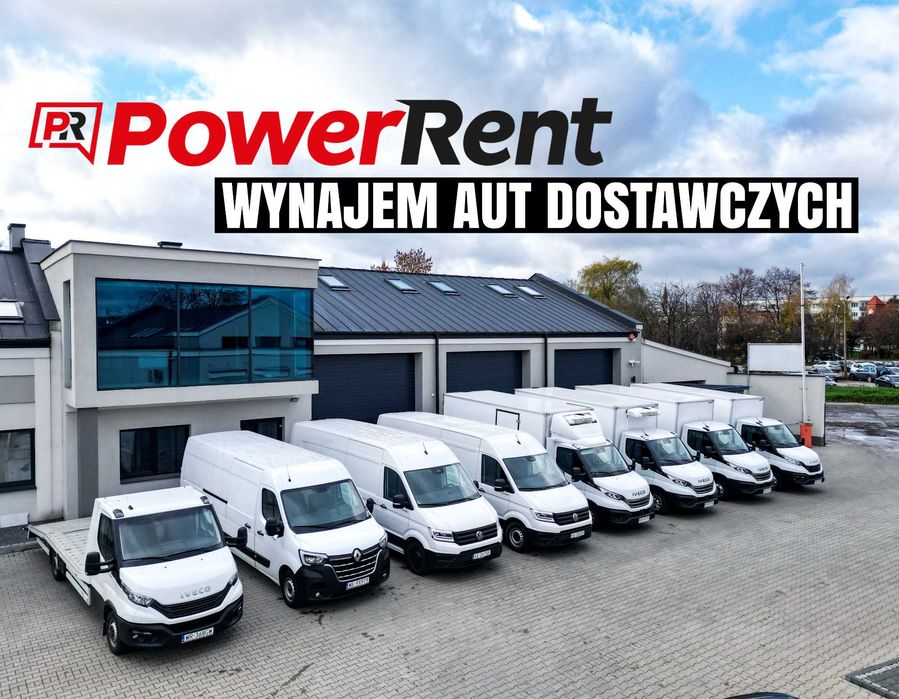 Wypożyczalnia Busów, Wynajem Aut Dostawczych -Szeroki Wybór Power Rent