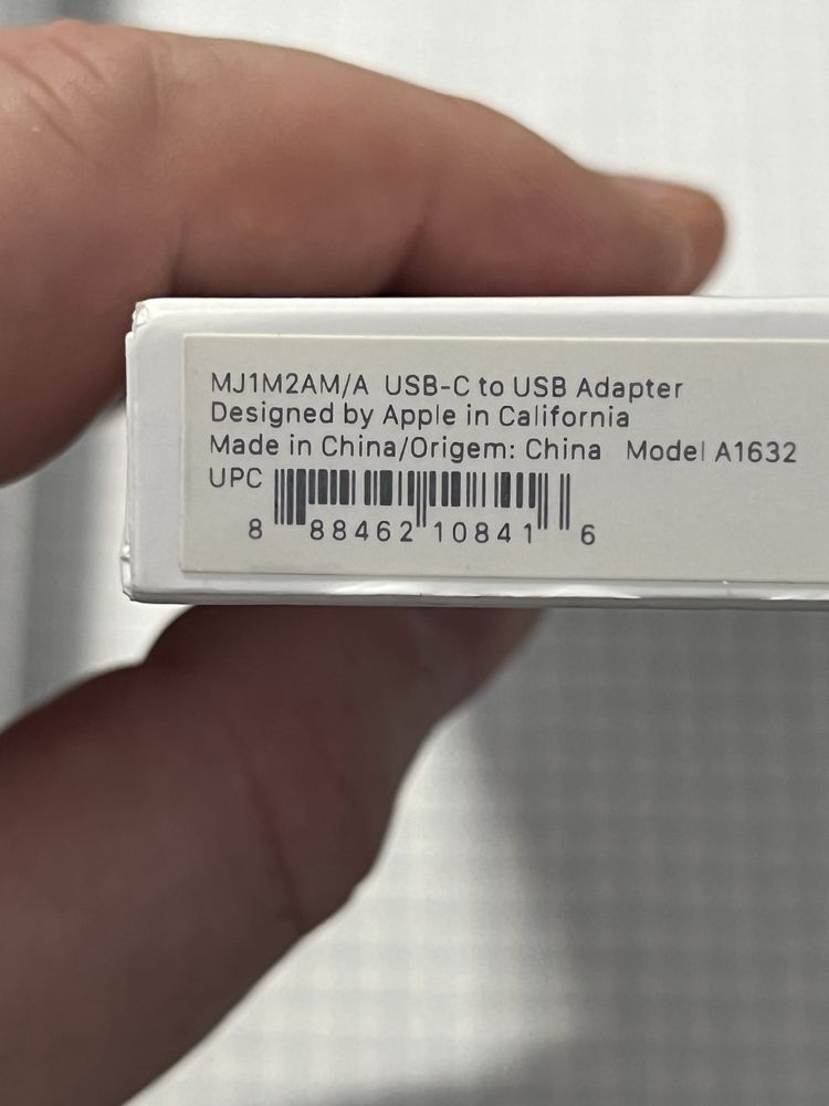 Оригінальний перехідник A1632 USB-C to USB