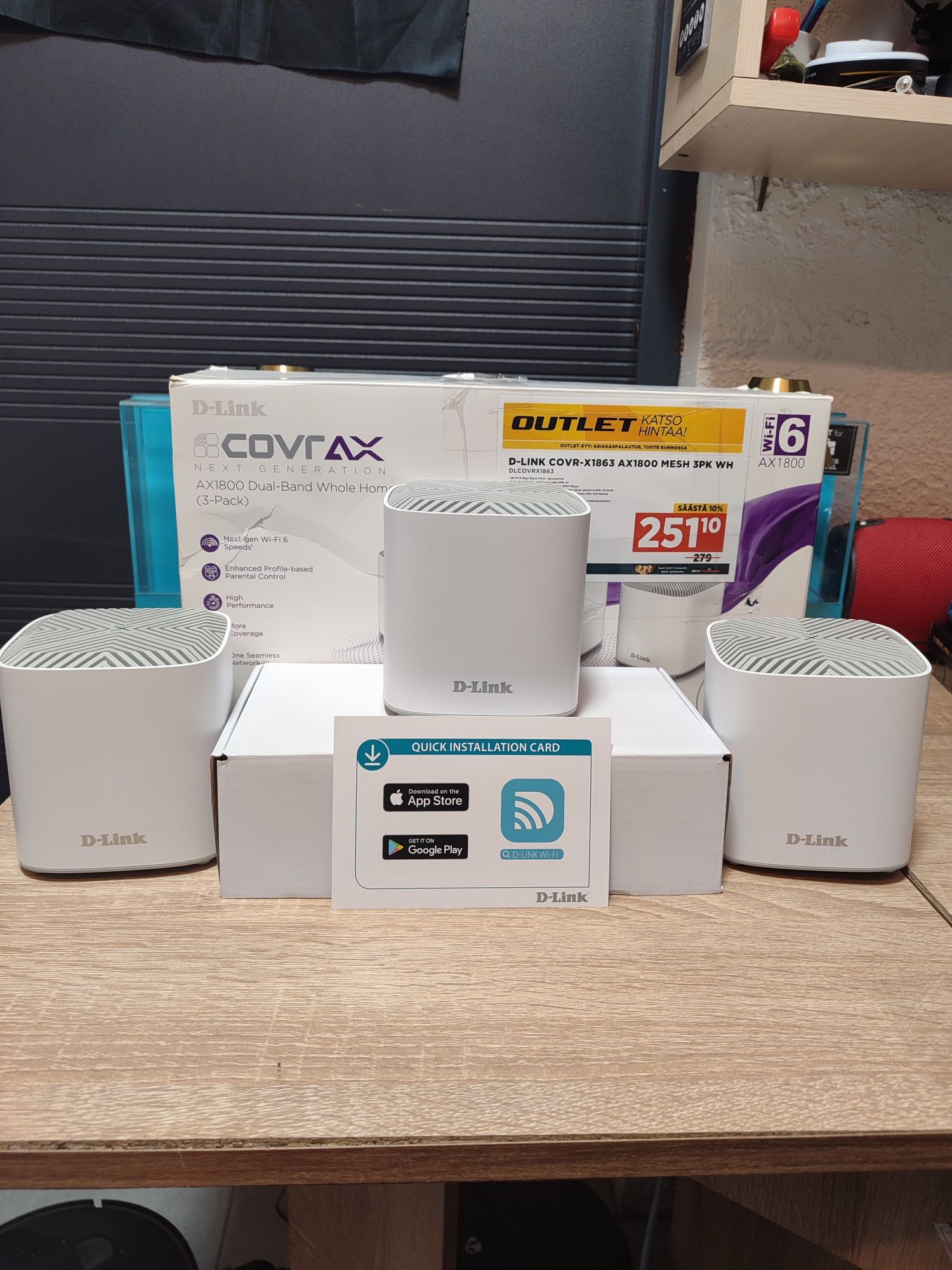 Бездротовий маршрутизатор (роутер) D-link COVR-X1863