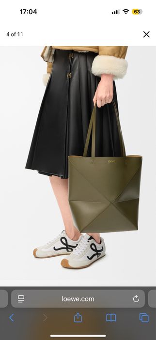 Сумка тоут Loewe medium оригінал