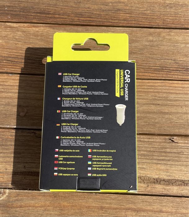 USB carregador carro