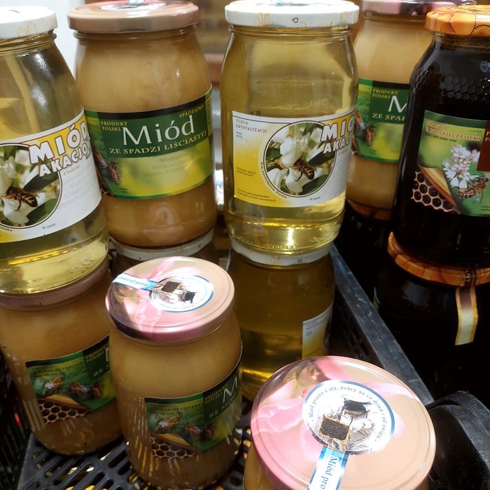 Miód Gryczany 900 ml./1.26kg miodu