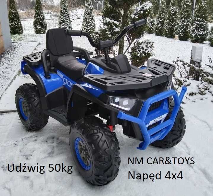 Quad na akumulator 50kg udźwigu Pojazd Terra Napęd 4x4 Auto dla dzieci