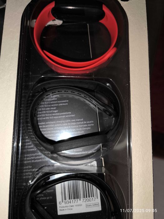 Smart band 5 MI cor preta