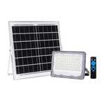Projetor LED solar + painel solar 60W