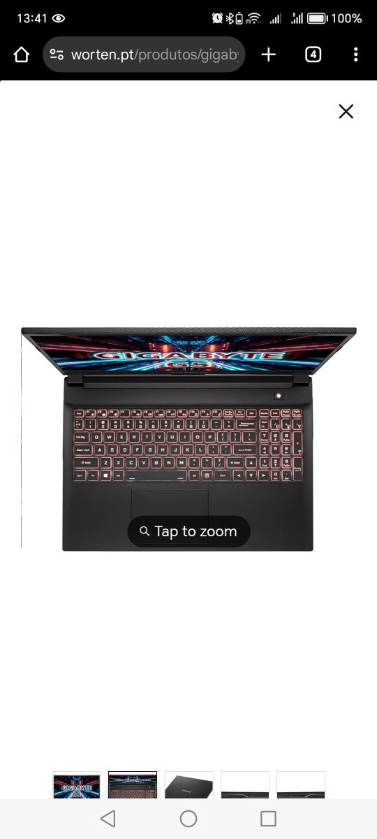Computador portátil gamer