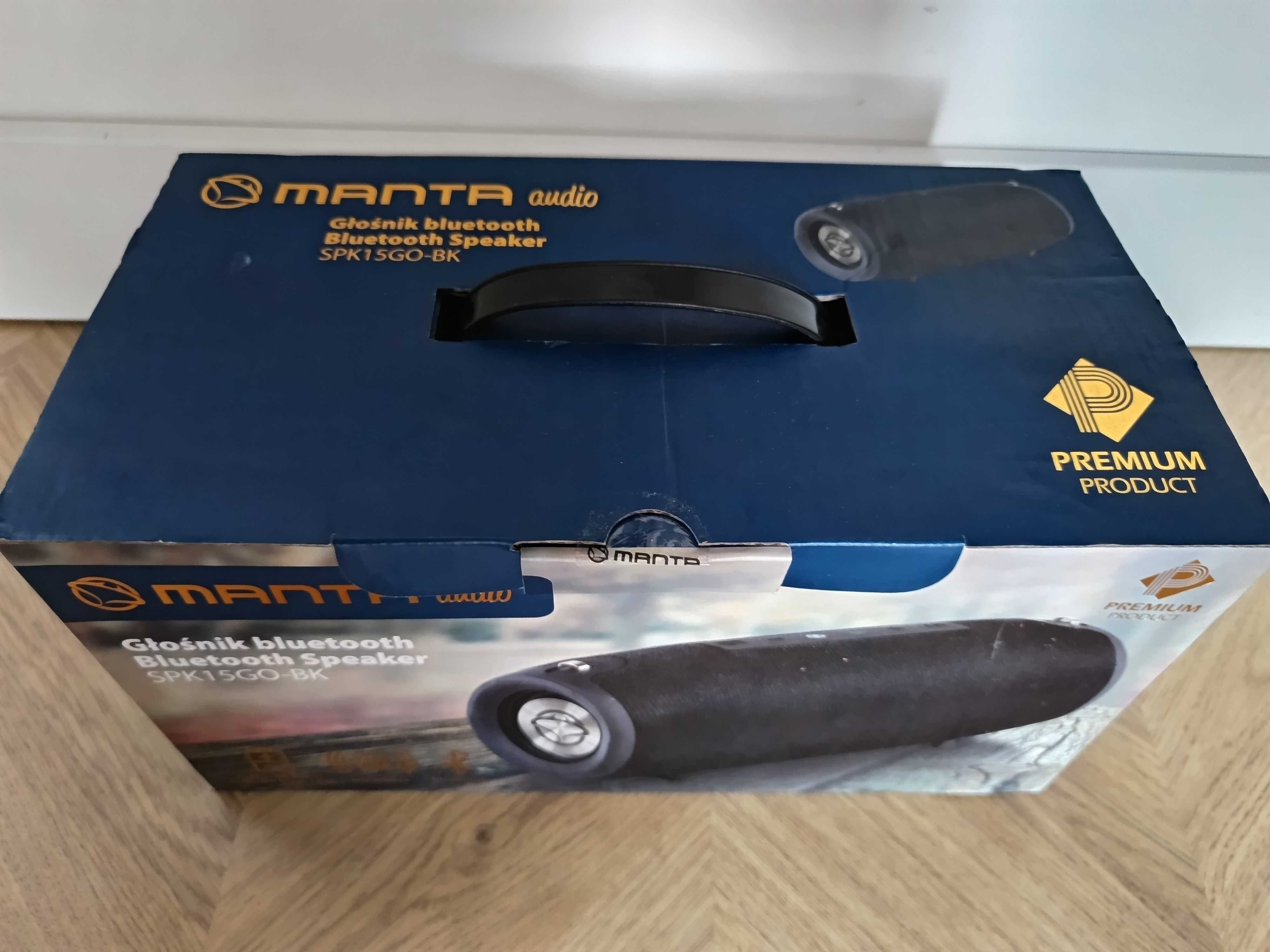 Głośnik bluetooth Manta SPK15GO-BK