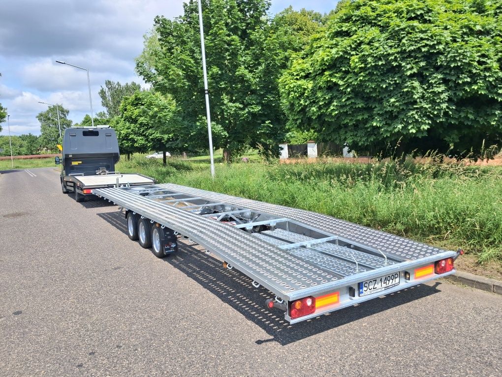Wynajem Wypożyczalnia Przyczep Laweta 8,5m Na 2 Auta Laweta 5m I 4,5m!