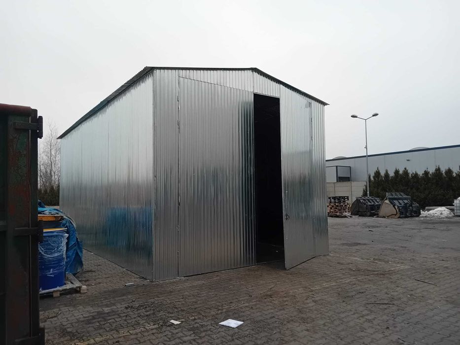 Garaż blaszak 5x6 Garaż blaszany Magazyn Wiata Garaże 5x7 6x8 7x7 8x8