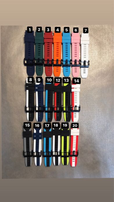 Ремінець 20-22мм для Amazfit/Samsung Ремешок