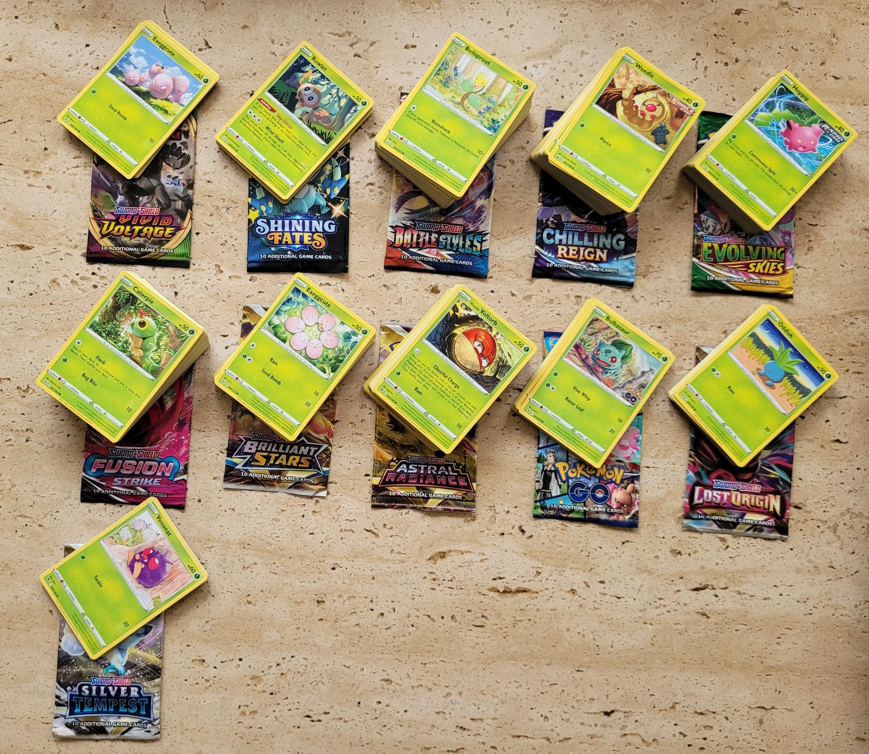 Pokémon cards - Bulk Várias Expansões