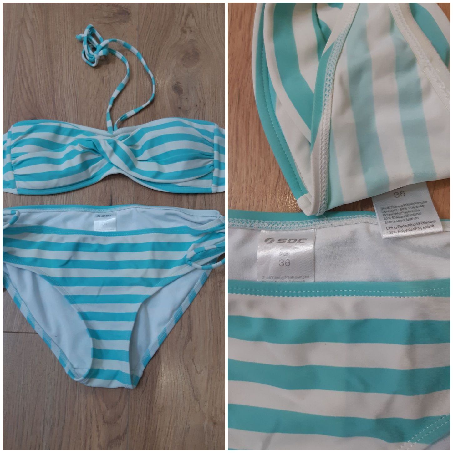 *WYPRZEDAŻ* Strój kąpielowy bikini Roz.S/M