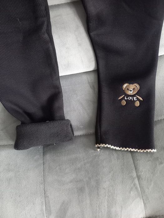 Лосини/лосіни дитячі на флісі,рубчик