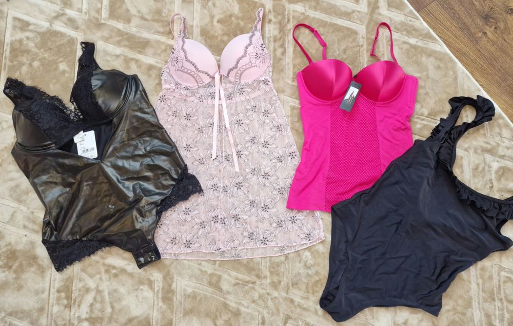 Zestaw bielizny koszulka body 75C