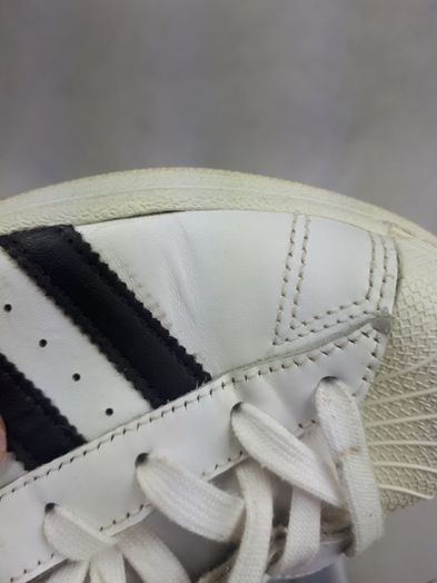 Sneakersy ADIDAS superstar białe czarne 38 uk5 trampki tenisówki