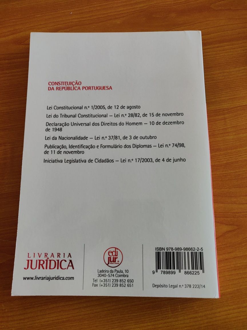Constituição da República Portuguesa - André Matias de Almeida