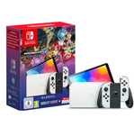 Konsola Nintendo Switch OLED Biały Mario online 365 gra racer gratis