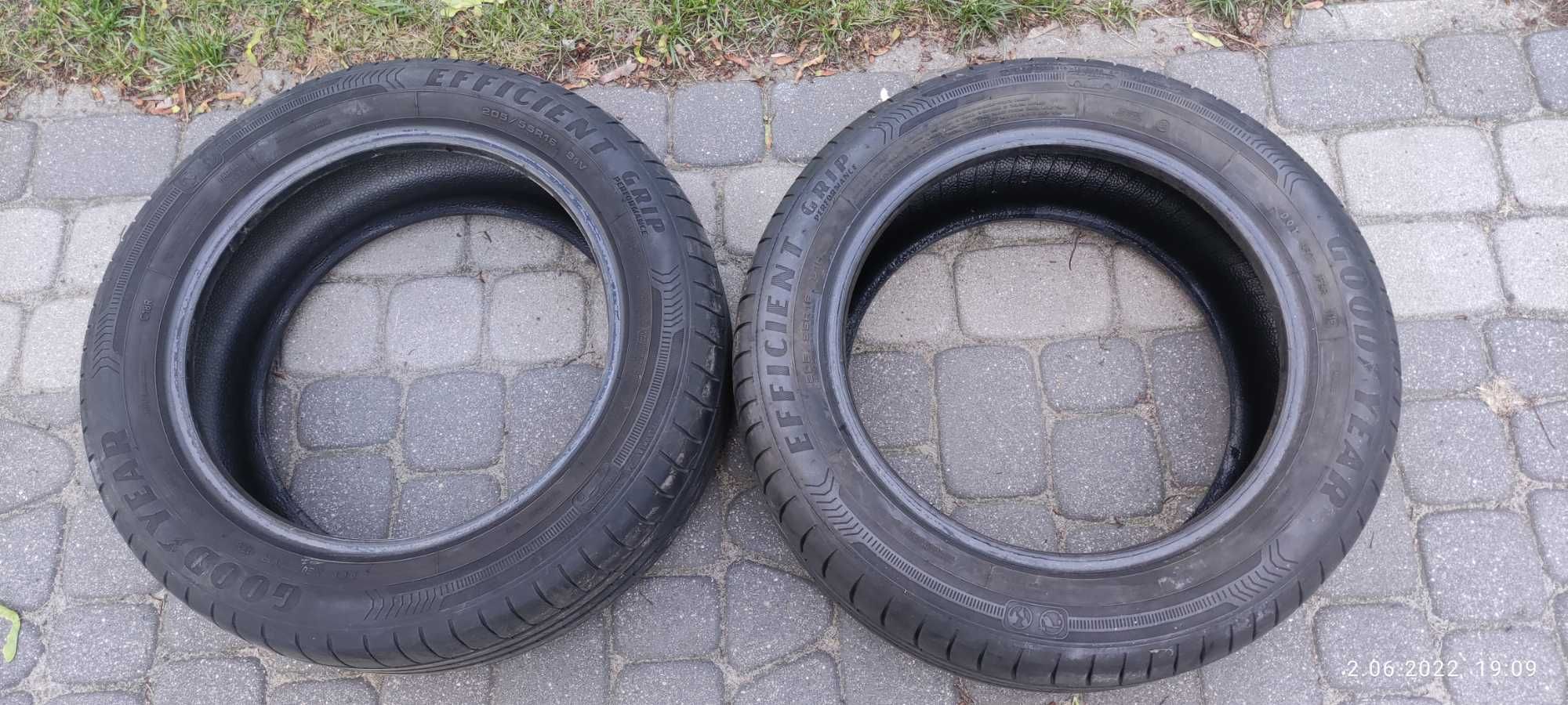 4 x GOODYEAR Opony Efficient Grip  205/55/16