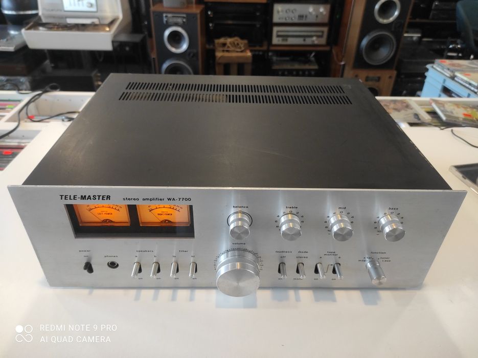 Tele-Master WA-7700 dual mono . Wzmacniacz Vintage. Sprawny.