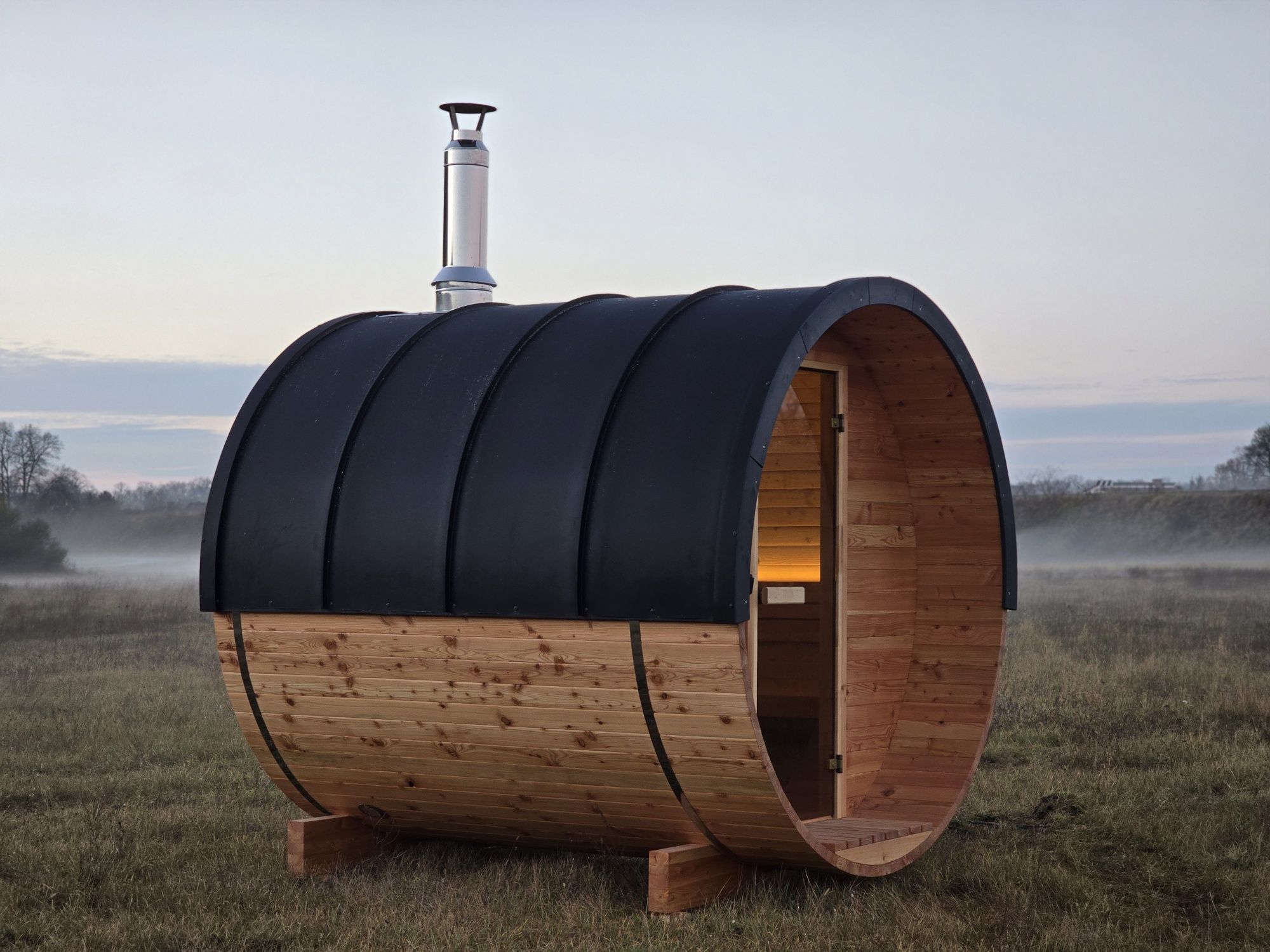 Drewniana sauna roz. M1 Modrzew!!!