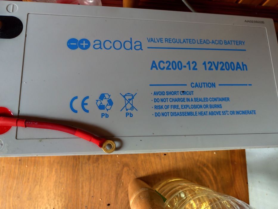 Комплект Акумулятори/АКБ 12v 200 Ah та ДЖБ/ИБП/Інвертор ФОРТ GX1S