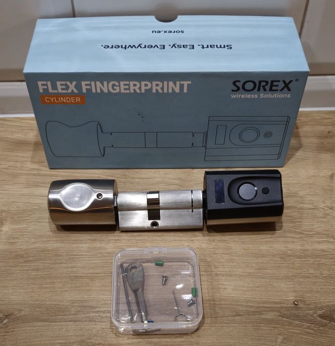 Klamka na odcisk palca Sorex Flex Fingerprint Cylinder