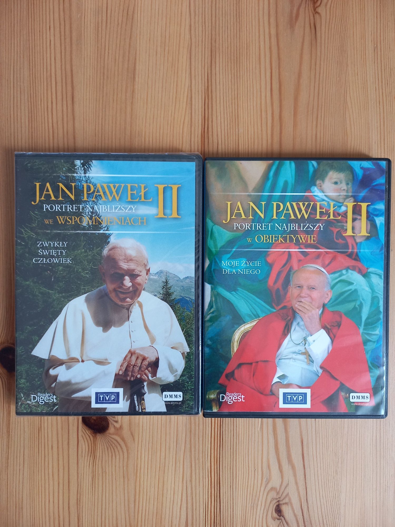 2 płyty DVD - Jan Paweł II portret najbliższy - nowe