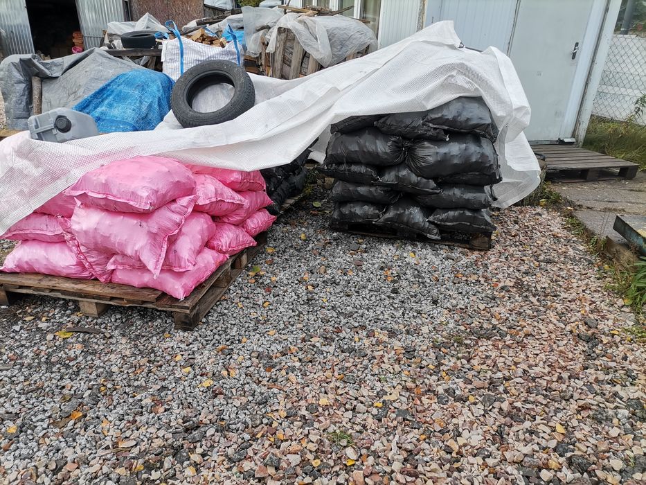 Węgiel w workach workowany