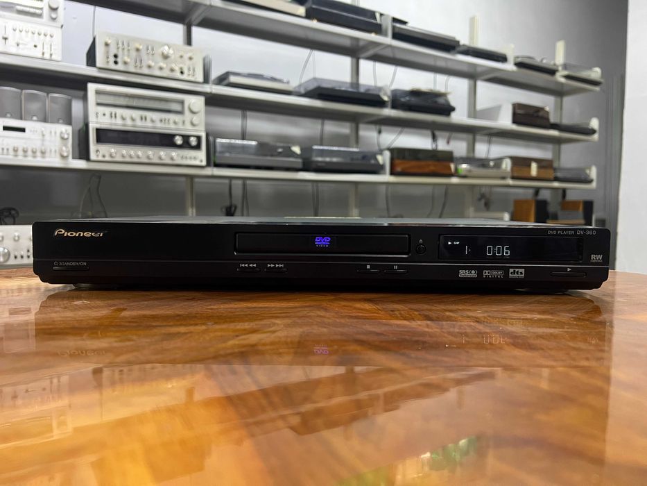 Odtwarzacz płyt CD/DVD Pioneer DV-360-K Audio Room