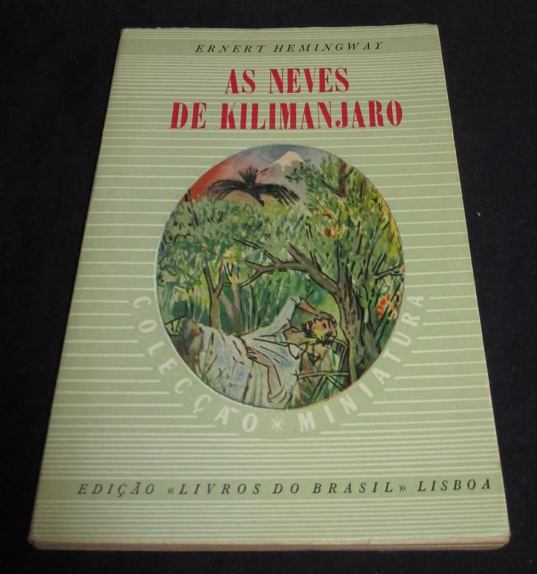 Livro As Neves de Kilimanjaro Ernest Hemingway Colecção Miniatura