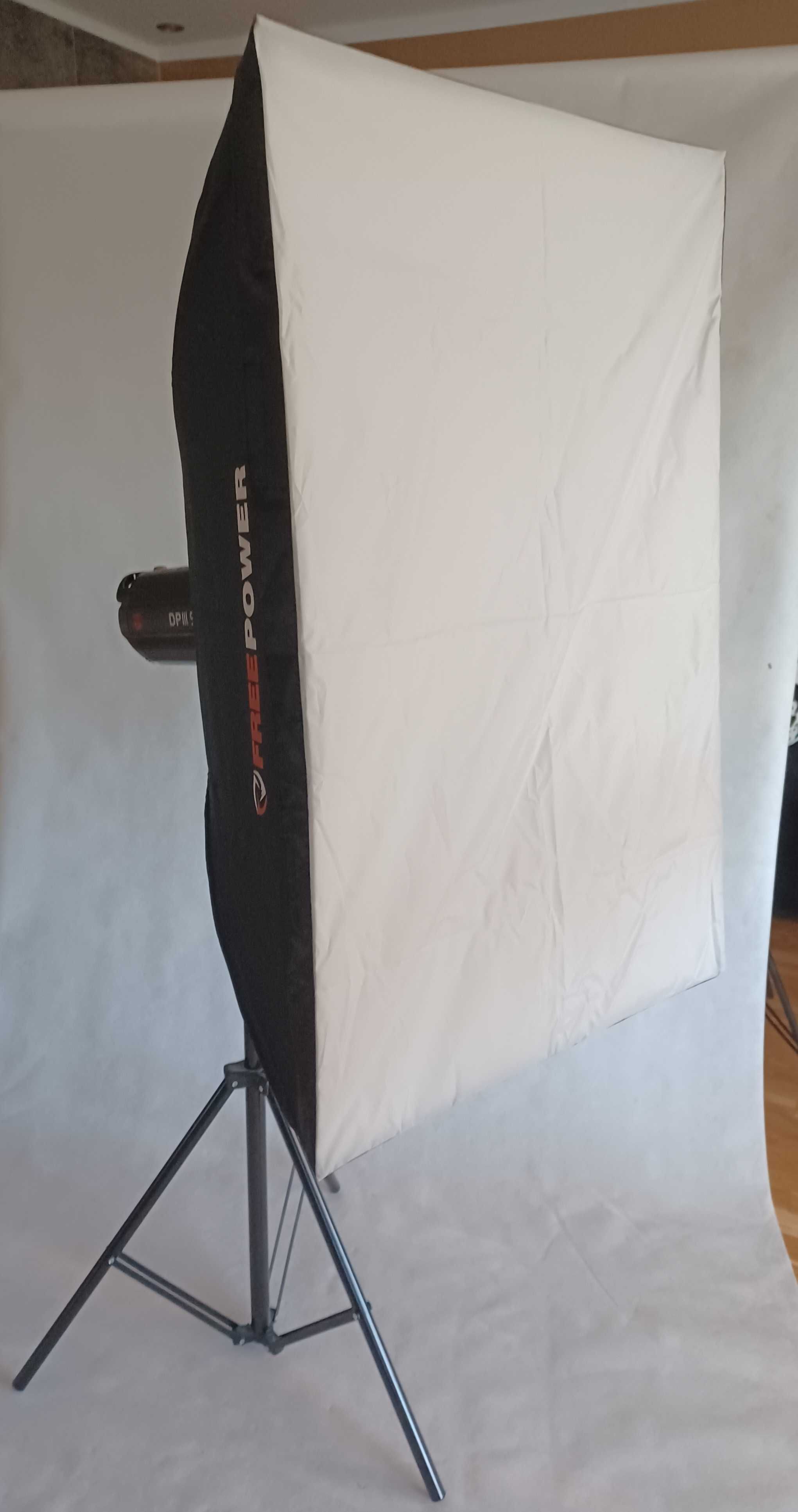 Studyjna lampa blyskowa JINBEI DP III  500 - 2 szt. wraz ze statywami