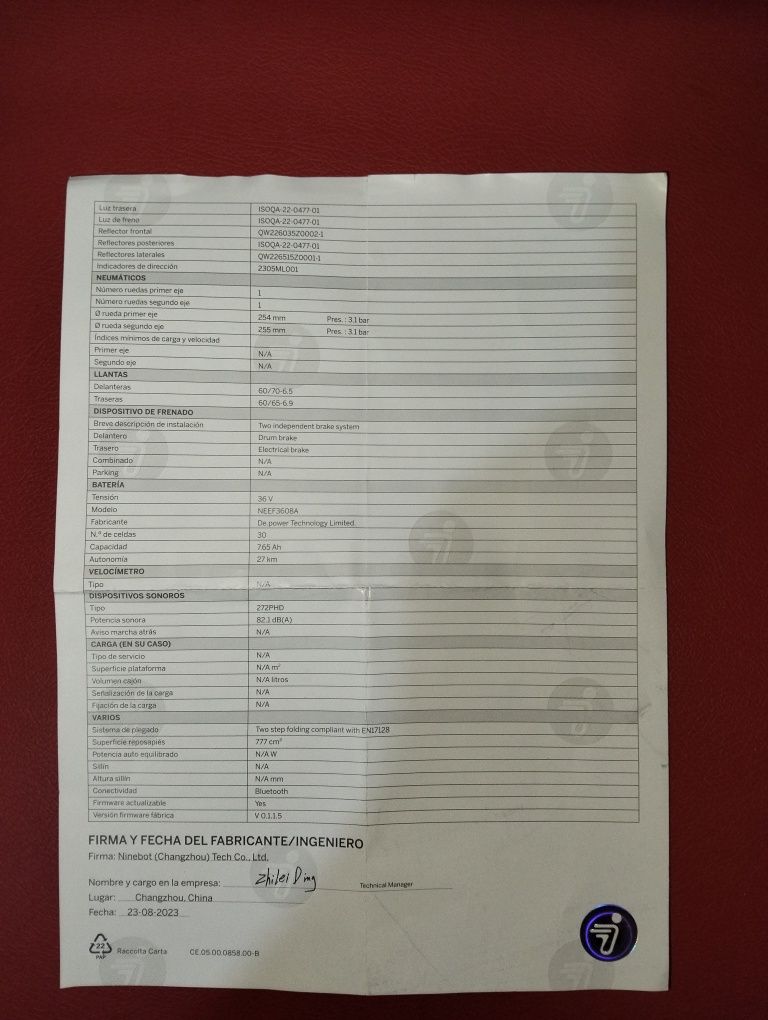 Trotinete elétrica